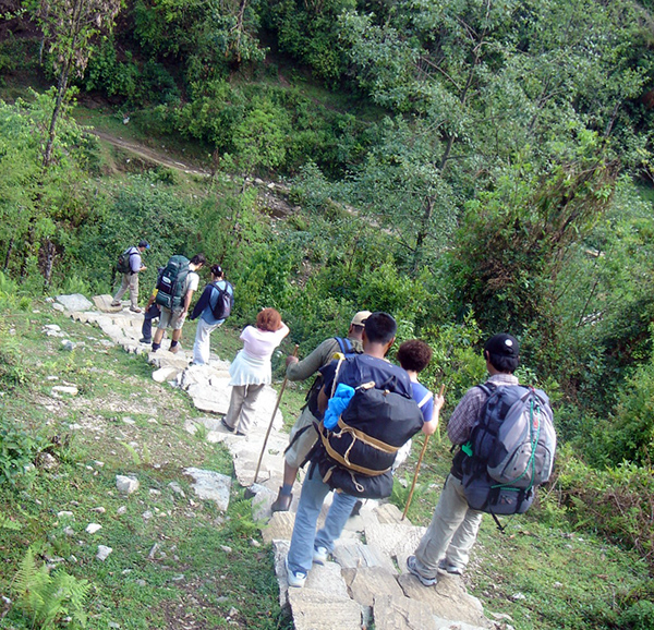 Hiking in Nepal