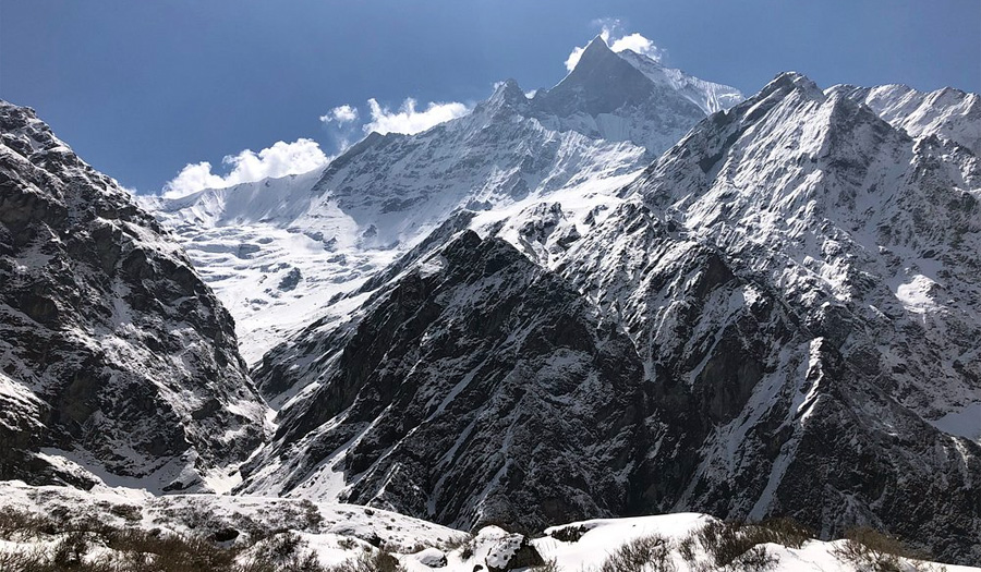Annapurna Sees Record 246k Tourists in First 10 Months of 2025