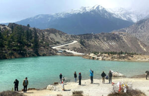 Tourists Throng Dhumba Lake in Mustang