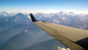 Flying Close to the Himalayas