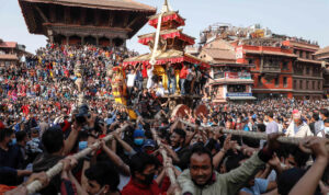 Biska Jatra Begins in Bhaktapur
